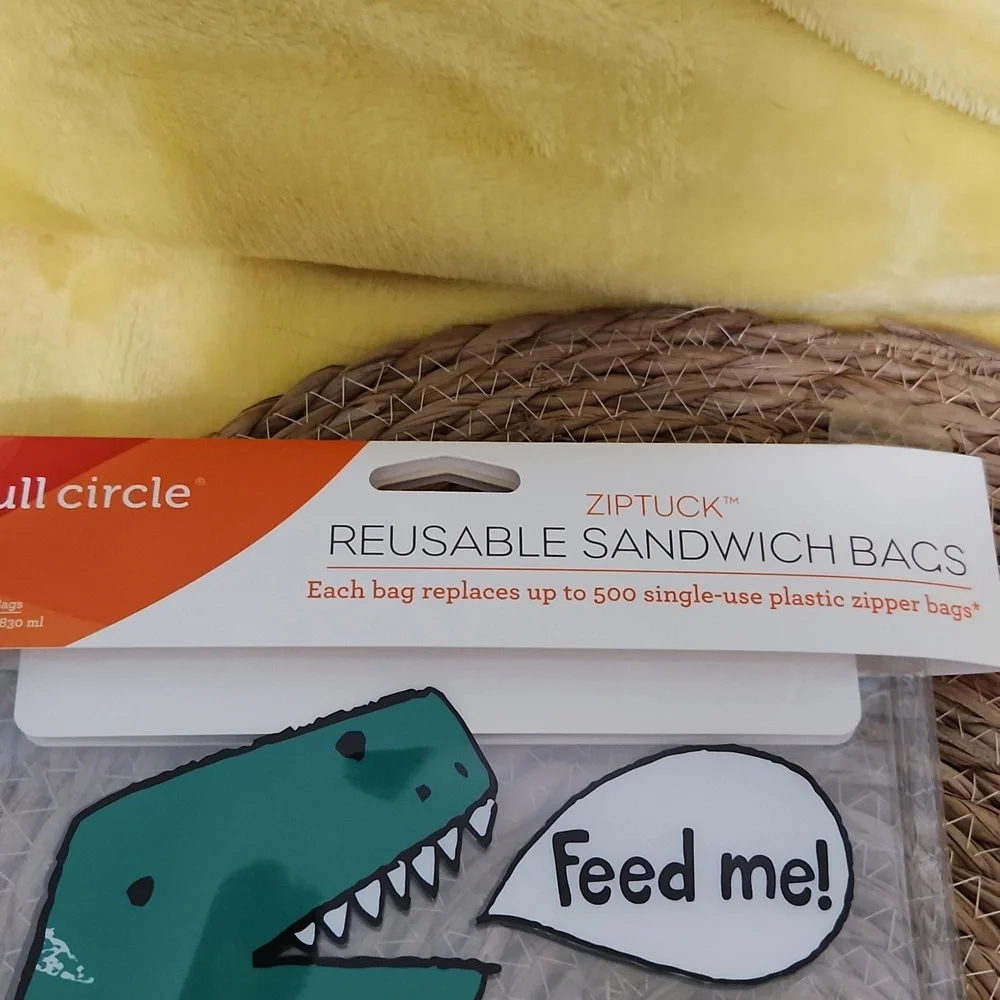 REUSABLE SANDWICH AND SNACK BAGS. - Picture 2 of 9